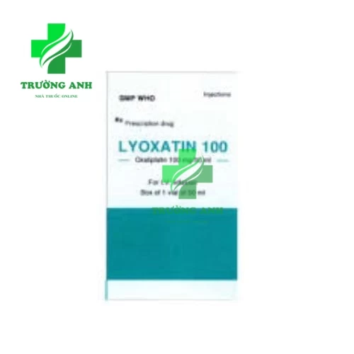 Lyoxatin 100mg/50ml Bidiphar - Điều trị bệnh ung thư đại tràng